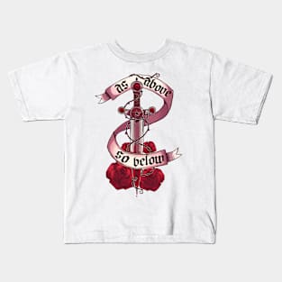 As above Kids T-Shirt